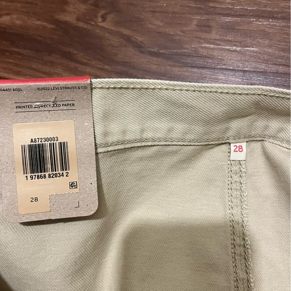 NWT Levi’s Women’s Wrapped Skirt Size 28 - Picture 7 of 10